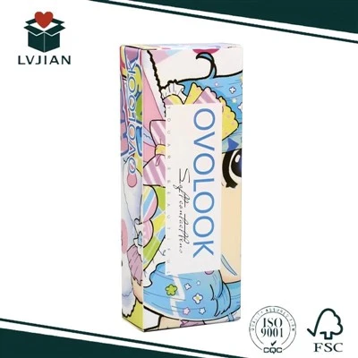 Caja de papel de regalo para muñecas de silicona